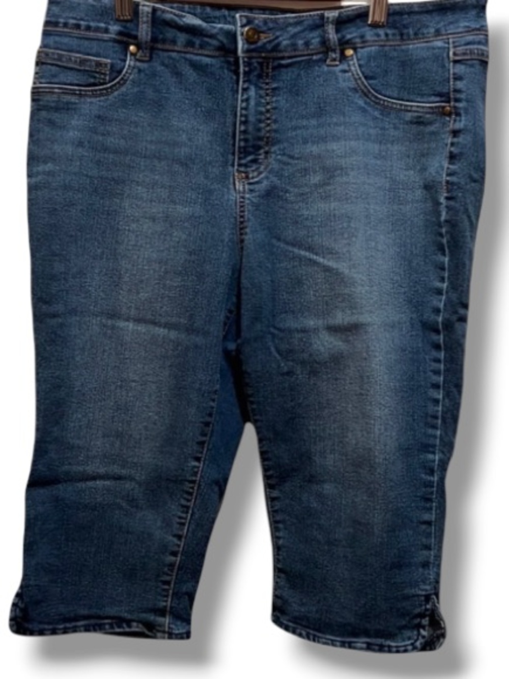 D. Jeans Women’s Denim Capris Cropped Capri Pants Jeans